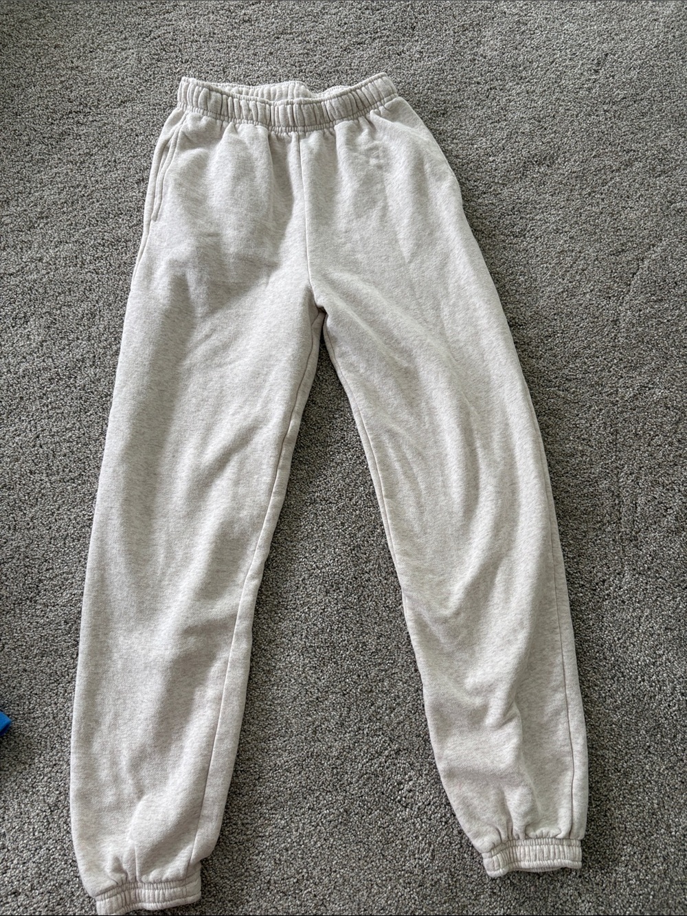 Kids Light Gray Sweatpants - Casual Joggers